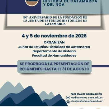 IV CONGRESOHISTORIA DE CATAMARCA Y DEL NOA